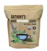 Anthony's Dried Peppermint Tea in bulk bag