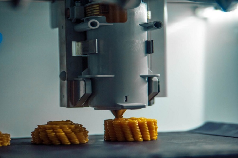 3-D printed food