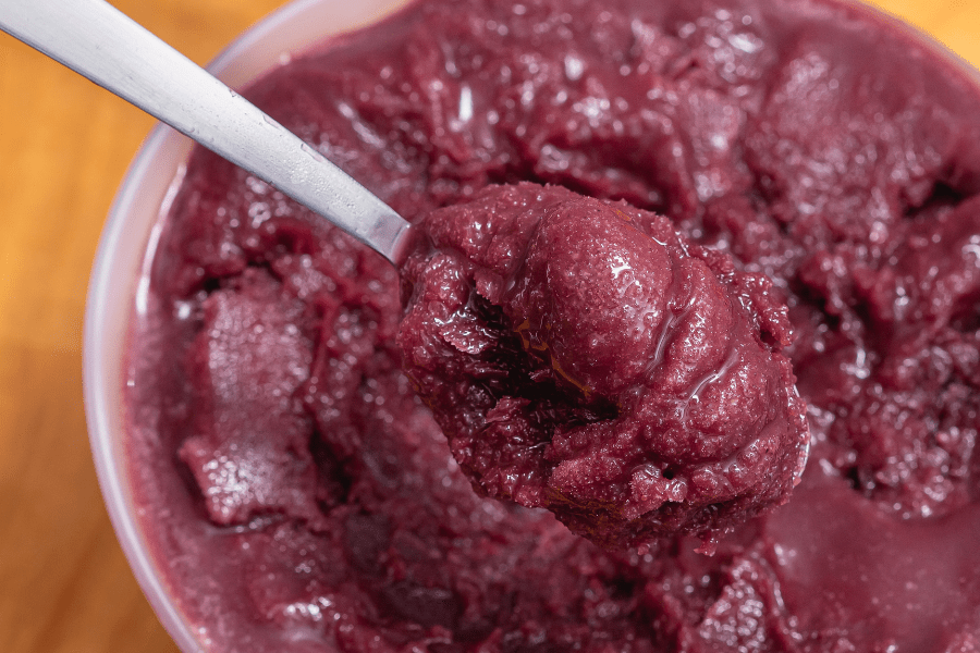 Hibiscus sabdariffa gelato