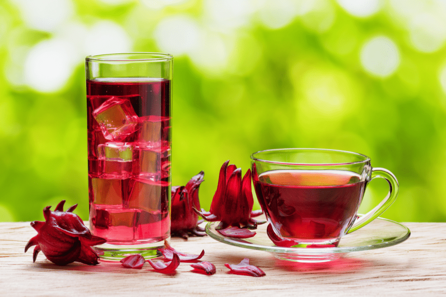 Hibiscus sabdariffa tea