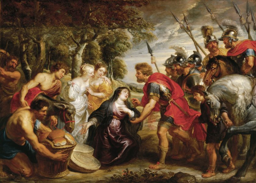 wise woman-Peter Paul Rubens The Meeting of David and Abigail 89.63 S1 o2