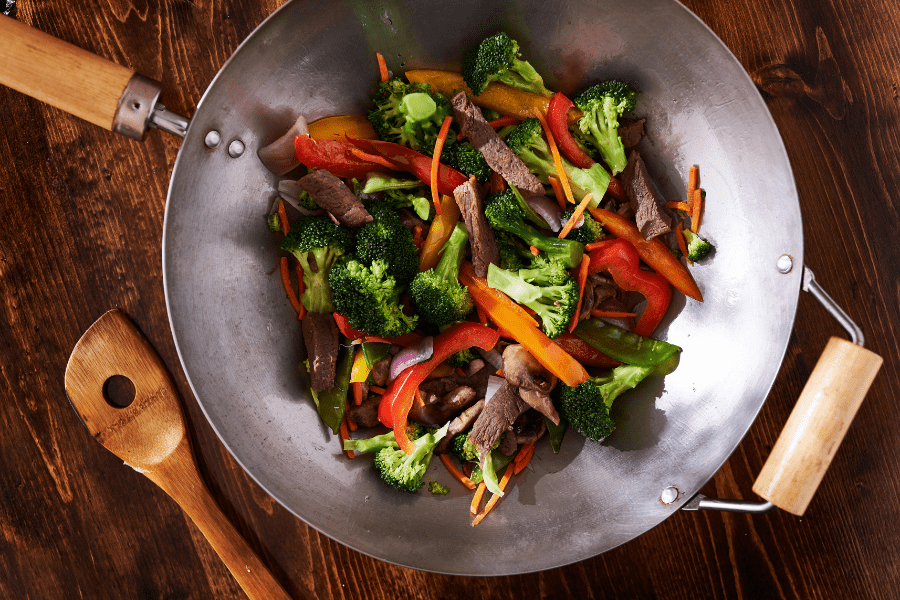 cayenne pepper in stirfry