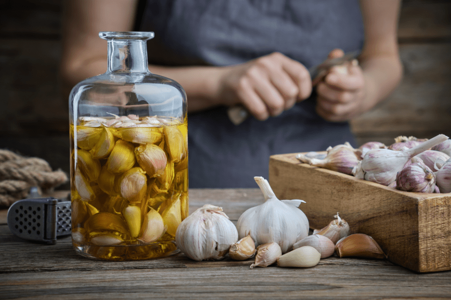 garlic infused oil