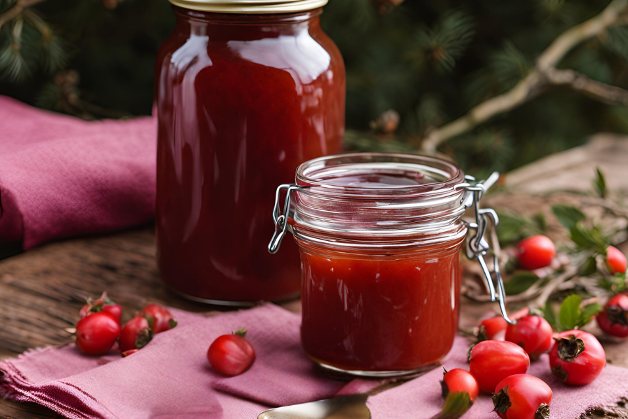 hawthorn berry and rosehip ketchup
