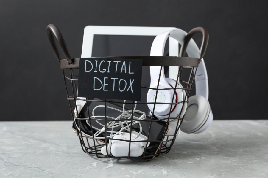 digital detox to reduce inflammation