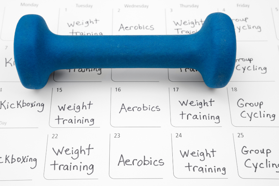 exercise schedule