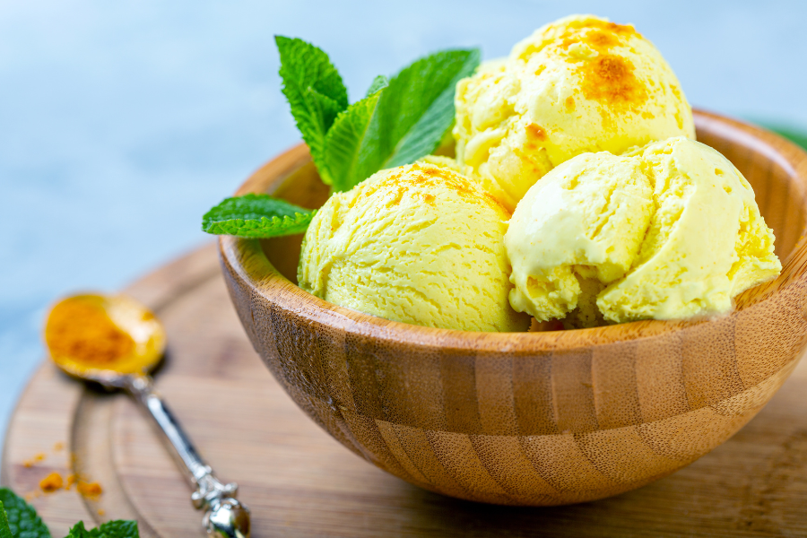 golden milk ice cream