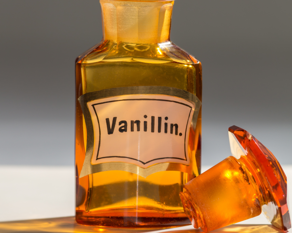 amber glass storage bottle